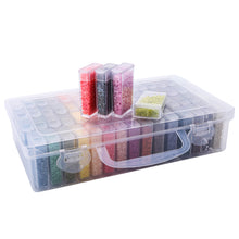 Load image into Gallery viewer, 64 Grids Diamond Painting Storage Containers Box for Beads Art DIY Crafts