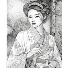 Load image into Gallery viewer, Retro Woman 40*50CM(Canvas) Full Round Drill Diamond Painting