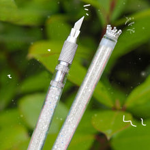 Load image into Gallery viewer, Diamond Painting Handbook Precision Knife Diamond Painting Tools (Light Yellow)