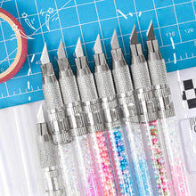 Load image into Gallery viewer, Diamond Painting Handbook Precision Knife Diamond Painting Tools (Violets)