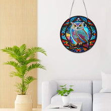 Load image into Gallery viewer, DIY Diamond Dots Art Sunflower Animal Home Garden Decor (Owl)