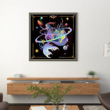 Load image into Gallery viewer, Yishu - Zodiac Sign - Capricorn - 50*50CM 11CT 3 Stamped Cross Stitch
