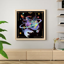 Load image into Gallery viewer, Yishu - Zodiac Sign - Capricorn - 50*50CM 11CT 3 Stamped Cross Stitch