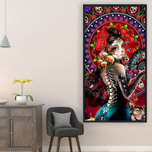Load image into Gallery viewer, Huancan - Girl - 40*70CM 11CT 3 Stamped Cross Stitch