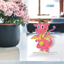 Load image into Gallery viewer, DIY Crystal Diamond Ornament Acrylic Multi-Color Dragon Kids Gift (5)