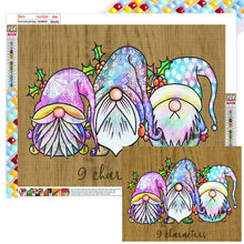 Load image into Gallery viewer, Three Gnomes 50*40CM(Canvas) Full Square Drill Diamond Painting