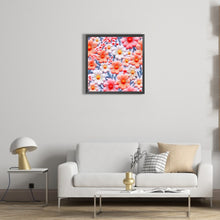 Load image into Gallery viewer, Embroidered Small Flowers 40*40CM(Canvas) Full Round Drill Diamond Painting