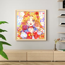 Load image into Gallery viewer, Huancan - Sailor Moon Sailor Moon - 50*50CM 11CT 3 Stamped Cross Stitch