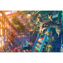 Load image into Gallery viewer, Yishu - Girl'S Cottage - 70*44CM 11CT 3 Stamped Cross Stitch