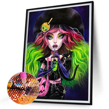 Load image into Gallery viewer, Girl 30*40CM(Canvas) Full Round Drill Diamond Painting