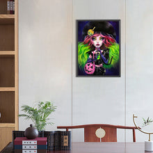 Load image into Gallery viewer, Girl 30*40CM(Canvas) Full Round Drill Diamond Painting