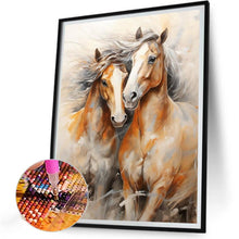 Load image into Gallery viewer, Flowing Horse 30*40CM(Canvas) Full Round Drill Diamond Painting