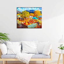 Load image into Gallery viewer, Outdoor Autumn Pumpkins 60*50CM(Canvas) Full Round Drill Diamond Painting