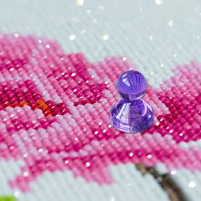 Load image into Gallery viewer, 4pcs Diamond Painting Cover Minders (yellow blue purple rose red)