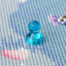 Load image into Gallery viewer, 4pcs Diamond Painting Cover Minders (yellow blue purple rose red)