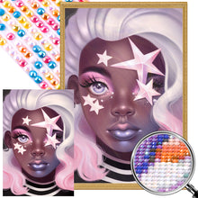 Load image into Gallery viewer, Twinkle Star Girl 40*60CM(Picture) Full Round Drill Diamond Painting