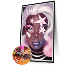 Load image into Gallery viewer, Twinkle Star Girl 40*60CM(Picture) Full Round Drill Diamond Painting