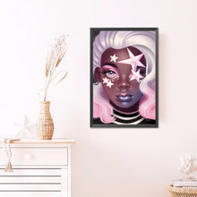 Load image into Gallery viewer, Twinkle Star Girl 40*60CM(Picture) Full Round Drill Diamond Painting
