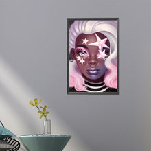 Load image into Gallery viewer, Twinkle Star Girl 40*60CM(Picture) Full Round Drill Diamond Painting