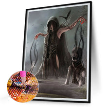 Load image into Gallery viewer, Horror Woman 30*40CM(Canvas) Full Round Drill Diamond Painting