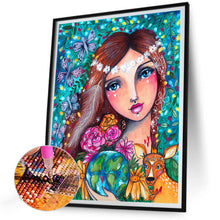 Load image into Gallery viewer, Woman 30*40CM(Canvas) Full Round Drill Diamond Painting