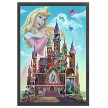 Load image into Gallery viewer, Yishu - Silhouette - Disney Castle And Princess Aurora - 50*70CM 11CT 3 Stamped Cross Stitch