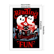 Load image into Gallery viewer, Yishu - Halloween - 50*75CM 11CT 3 Stamped Cross Stitch