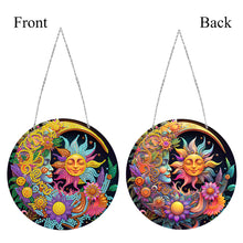 Load image into Gallery viewer, 2D Flat Sun Moon Diamond Art Kits Painting Suncatcher Double Sided Home Decor