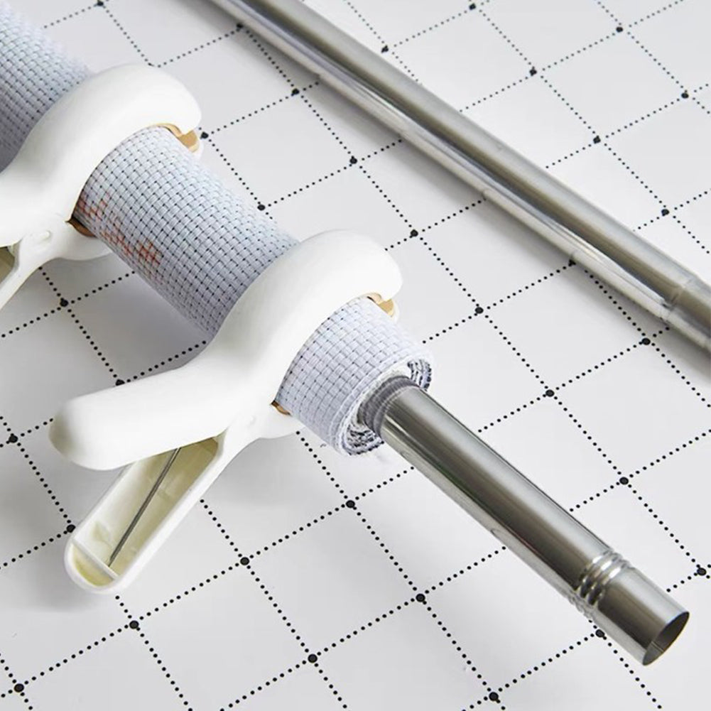 4PCS Cross Stitch Accessories Kit Stainless Steel Pipes 2.2x35CM
