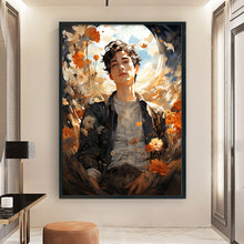 Load image into Gallery viewer, Yishu - Flowers And Man - 50*70CM 11CT 3 Stamped Cross Stitch