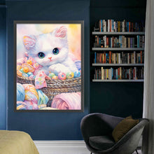 Load image into Gallery viewer, Yishu - Colorful Cats - 50*65CM 11CT 3 Stamped Cross Stitch