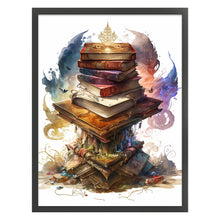 Load image into Gallery viewer, Huancan - Magic Book - 50*65CM 11CT 3 Stamped Cross Stitch