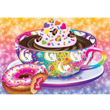 Load image into Gallery viewer, Huancan - Afternoon Tea Desserts - 60*45CM 11CT 3 Stamped Cross Stitch