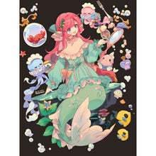 Load image into Gallery viewer, Beautiful Girl 30*40CM(Canvas) Full Round Drill Diamond Painting