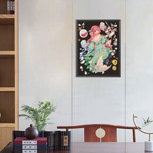 Load image into Gallery viewer, Beautiful Girl 30*40CM(Canvas) Full Round Drill Diamond Painting