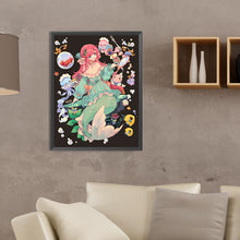 Load image into Gallery viewer, Beautiful Girl 30*40CM(Canvas) Full Round Drill Diamond Painting