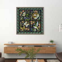 Load image into Gallery viewer, Huancan - Creatures And Flowers - 50*50CM 11CT 3 Stamped Cross Stitch