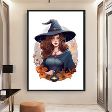 Load image into Gallery viewer, Huancan - Witch - 50*70CM 11CT 3 Stamped Cross Stitch