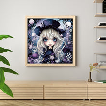 Load image into Gallery viewer, Huancan - Big-Eyed Doll - 60*60CM 11CT 3 Stamped Cross Stitch