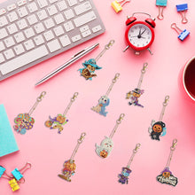 Load image into Gallery viewer, Halloween 10PCS Diamond Painting Art Ornaments Double Sided (Cute Little Ghost)