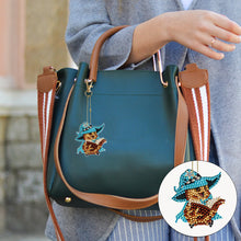 Load image into Gallery viewer, Halloween 10PCS Diamond Painting Art Ornaments Double Sided (Cute Little Ghost)