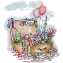 Load image into Gallery viewer, Joy Sunday - Return From France - 38*43CM 14CT 2 Stamped Cross Stitch