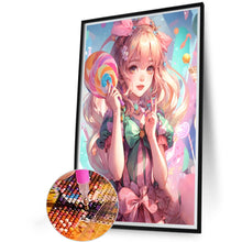 Load image into Gallery viewer, Anime Girl 40*60CM(Picture) Full Round Drill Diamond Painting