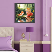 Load image into Gallery viewer, Princess And Prince 40*40CM(Canvas) Full Round Drill Diamond Painting