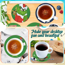 Load image into Gallery viewer, Wooden Diamond Painting Art Coaster Kit with Holder (10PCS Kobold)