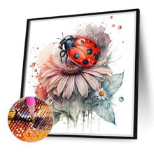 Load image into Gallery viewer, Ladybug 40*40CM(Canvas) Full Round Drill Diamond Painting