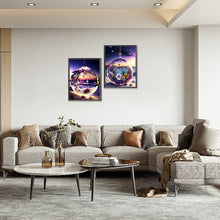 Load image into Gallery viewer, 2PCS Crystal Pendant 30*40CM(Canvas) Full Round Drill Diamond Painting