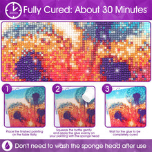 Load image into Gallery viewer, 5D Diamond Painting  Diamond Art  Sealer Puzzle  (4 Sets)