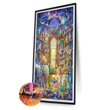 Load image into Gallery viewer, Planet House 30*70CM(Canvas) Full Round Drill Diamond Painting