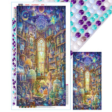 Load image into Gallery viewer, Planet House 30*70CM(Canvas) Full Round Drill Diamond Painting